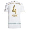 Camiseta de fútbol FC Bayern de Múnich De Ligt 4 Segunda Equipación 2022-23 - Hombre
